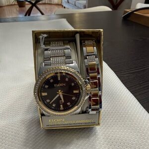 Silver and Gold Men's Watch